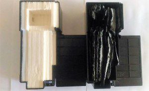 Absorver novo e usado
