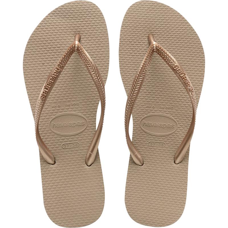 CHINELO HAVAIANAS (FEMININO) SLIM 39/0 ROSE GOLD - HAVAIANAS PAR