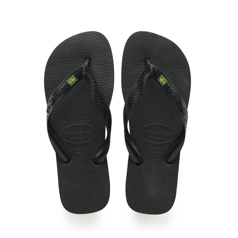 CHINELO HAVAIANAS (UNISSEX) BRASIL 35/6 PRETO - HAVAIANAS PAR
