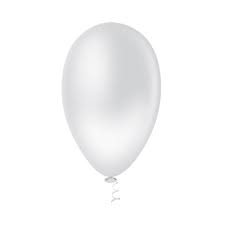 BALÃO (GRAN FESTA) N.065 BRANCO - RIBERBALL PCT.C/50