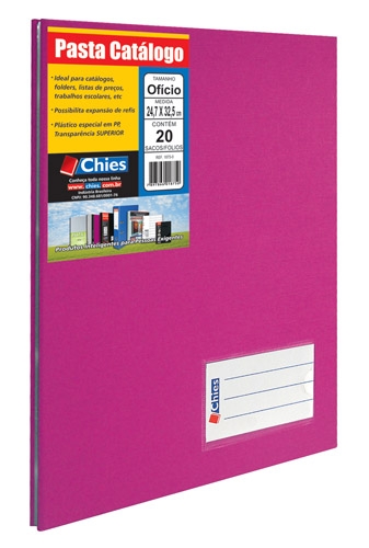 Pasta Catálogo 50 Plásticos Chies Rosa