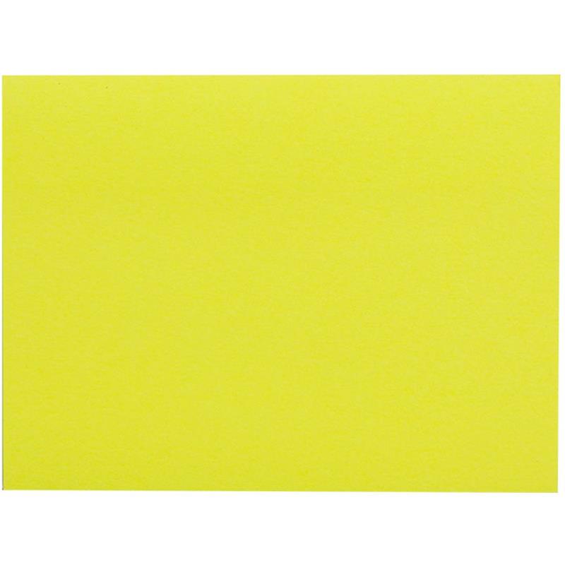 BLOCO DE RECADO AUTOADESIVO 76 MM X 102 MM AMARELO NEON 100 FLS. - MAXPRINT UNIDADE