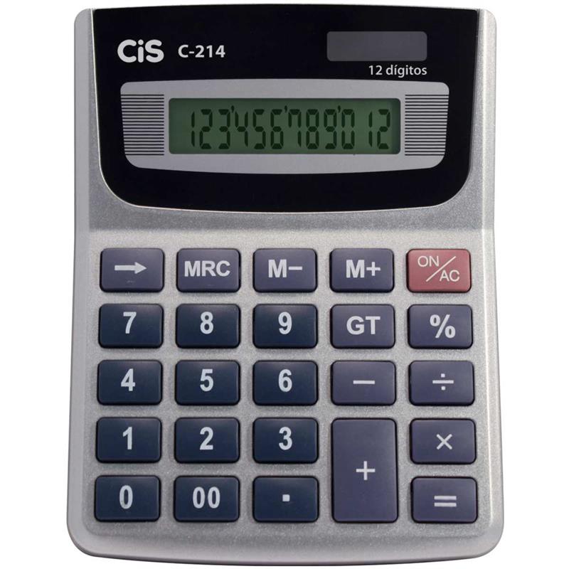 CALCULADORA DE MESA 12 DIG. MOD.CALCK C-214 - SERTIC UNIDADE