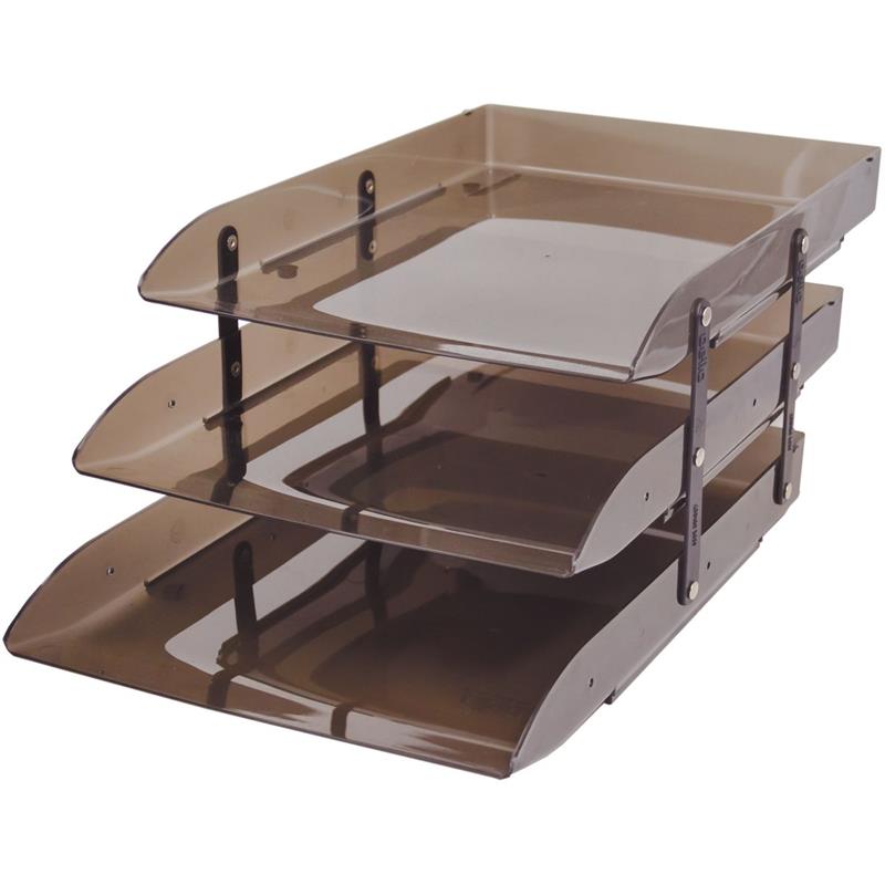 CAIXA PARA CORRESPONDENCIA (TRIPLA) ARTICULAVEL FUME - DELLO UNIDADE