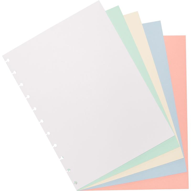 CADERNO INTELIGENTE (REFIL) GRANDE COLORIDO 80G.50FLS. - CADERNO INTELIGENTE PACOTE