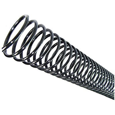 Espiral Encadernação 29mm Preto P/200fls Plaspiral