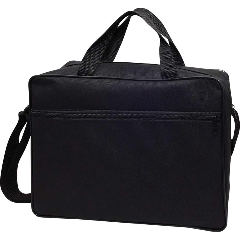 BOLSA CARTEIRO NYLON PRETA C/ALCA 37X25X9CM - REFLEX UNIDADE