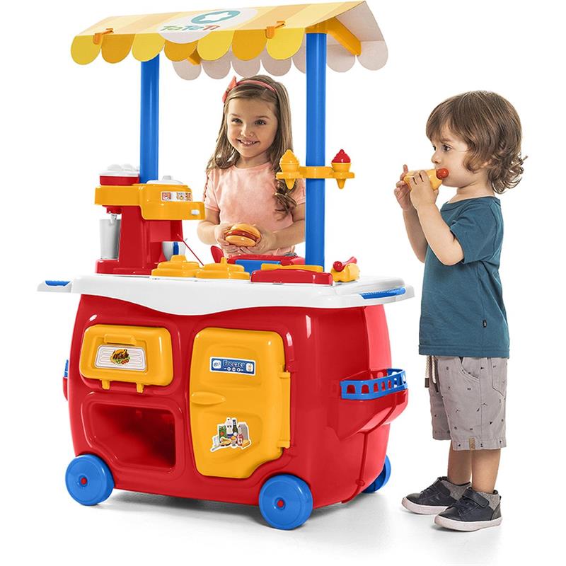 BRINCANDO DE CASINHA LANCHONETE COMPLETA - TATETI UNIDADE