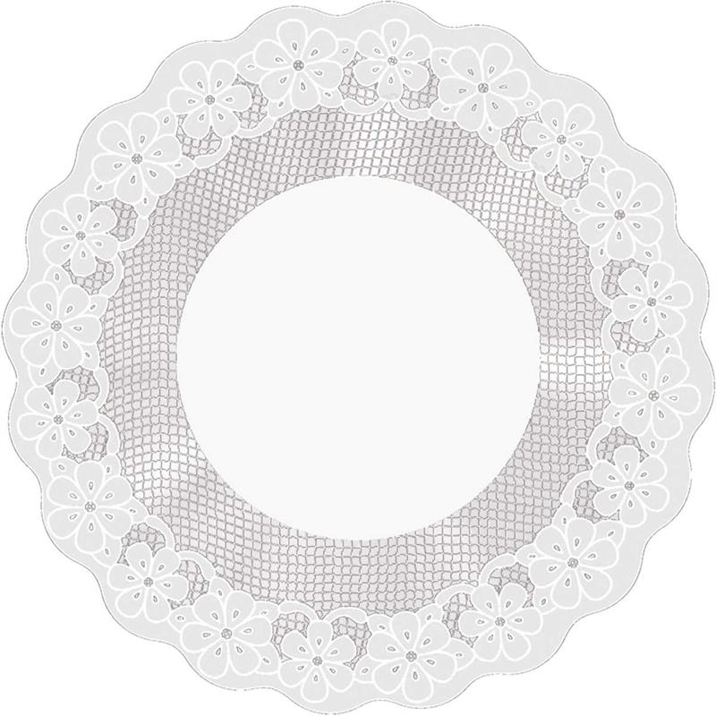 FUNDO PARA CESTA POLI REDONDO INGLES BRANC 68CM - CROMUS PCT.C/50