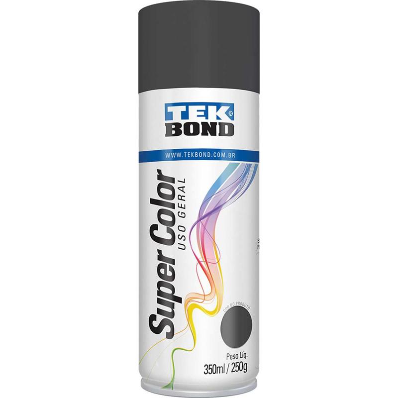 TINTA SPRAY GRAFITE 350ML/250G - TEKBOND UNIDADE