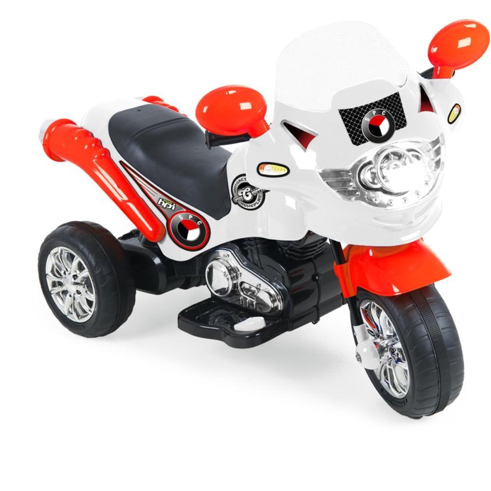 MOTO ELETRICA SPEED CHOPPER BRANCA 6V 20KG HOMEPLAY UNIDADE