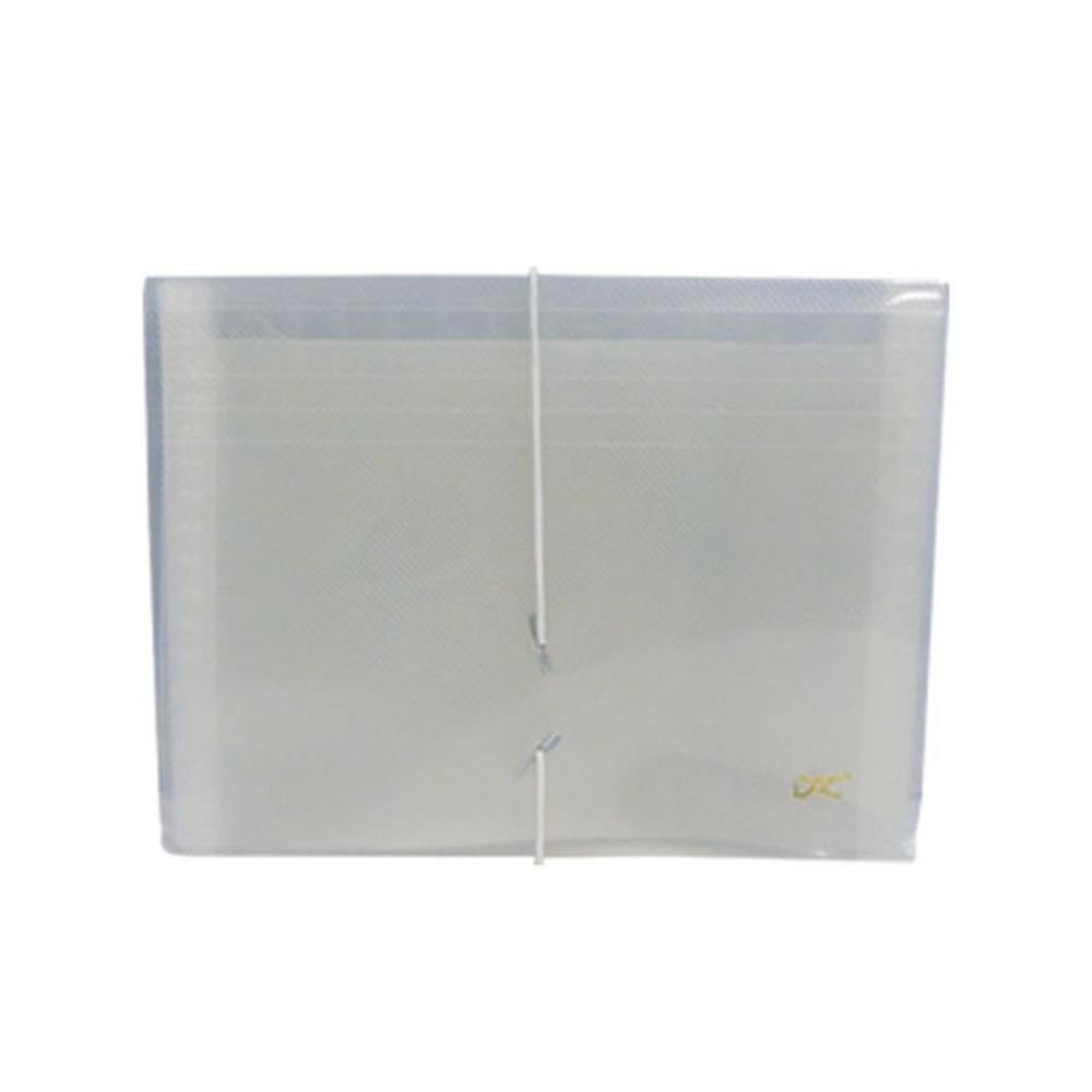 PASTA SANFONADA PLASTICA DUPLICATA 31 DIVISOES CRISTAL DAC UNIDADE