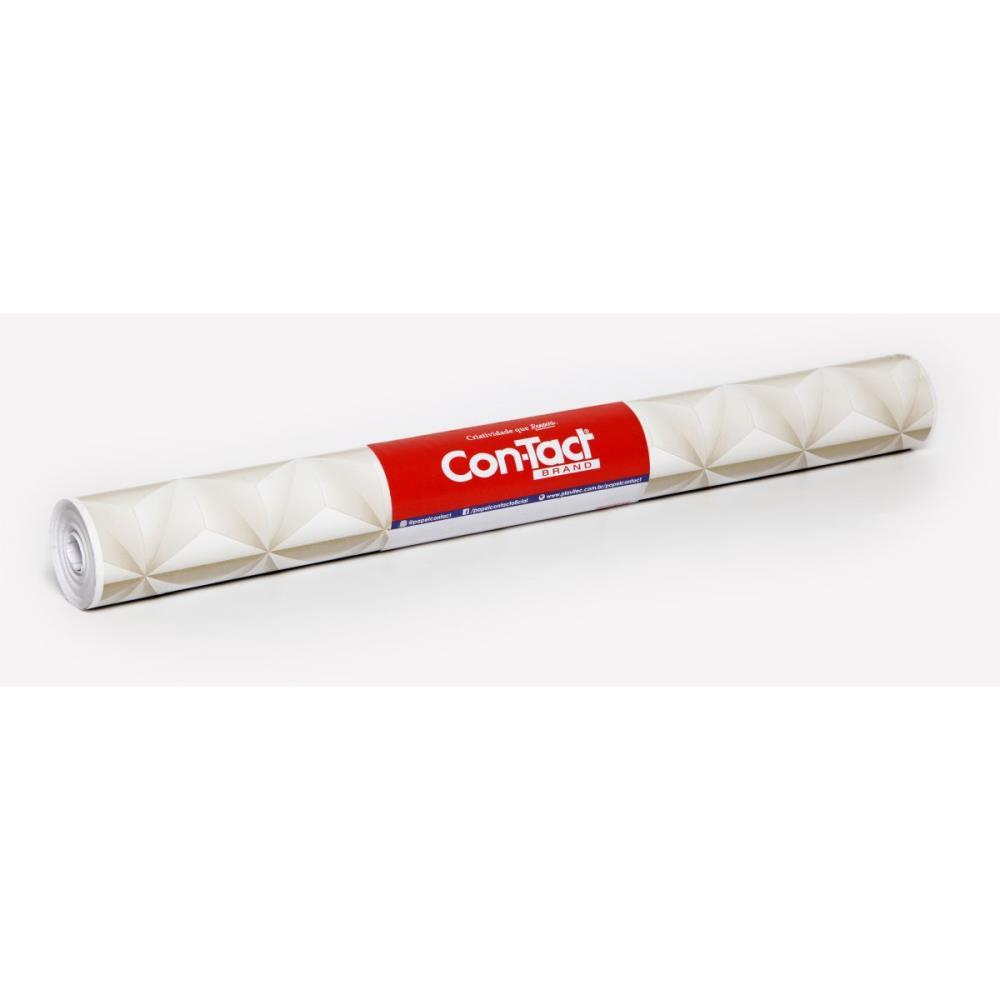CONTACT DECORADO 45CMX10M GEOMETRICO 3D PLASTCOVER ROLO