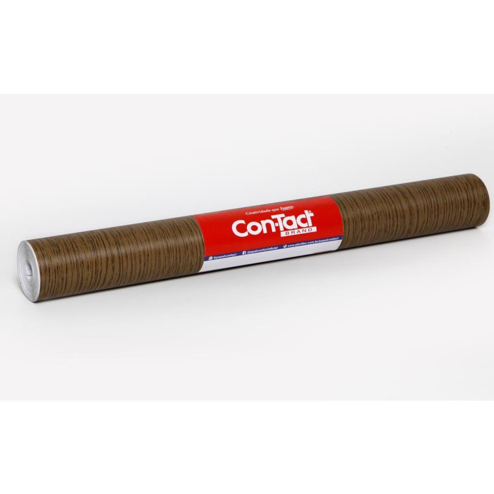 CONTACT DECORADO 45CMX10M MADEIRA CARVALHO RUSTICO PLASTCOVER ROLO