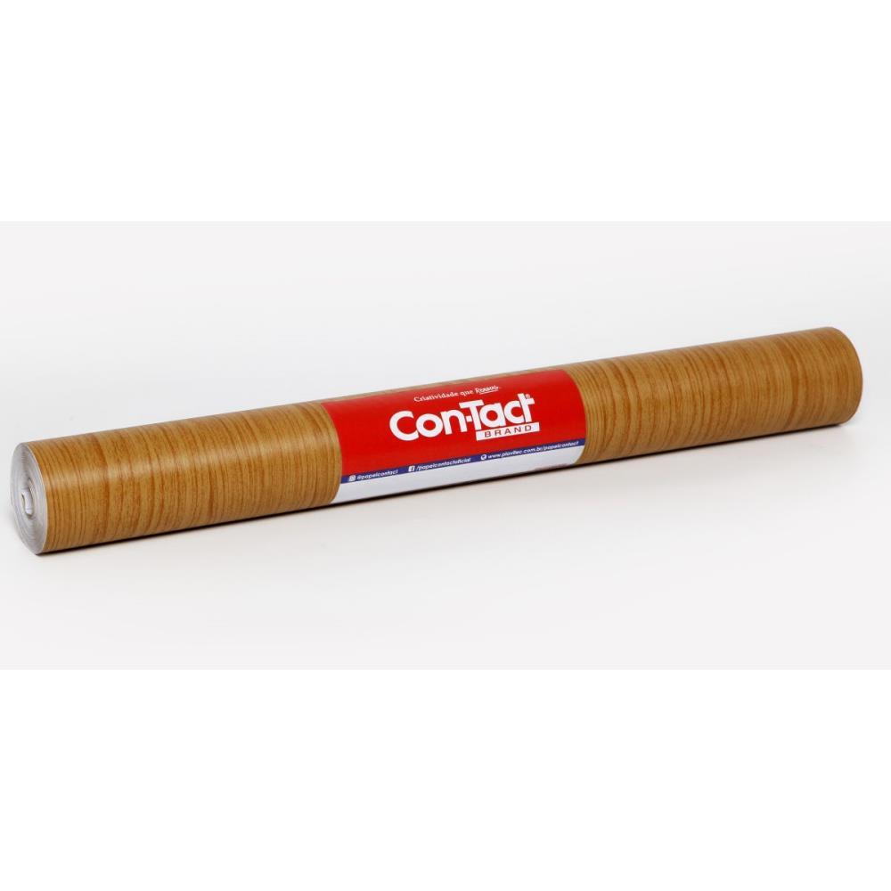 CONTACT DECORADO 45CMX10M MADEIRA CEREJEIRA PLASTCOVER ROLO
