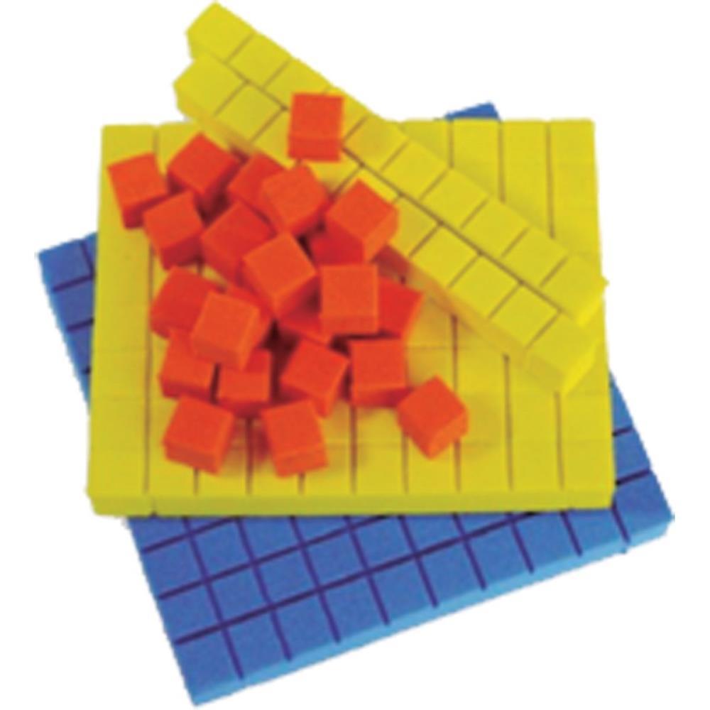 MATERIAL DOURADO EDUCATIVO EVA 10MM 12X12CM EVAMAX UNIDADE