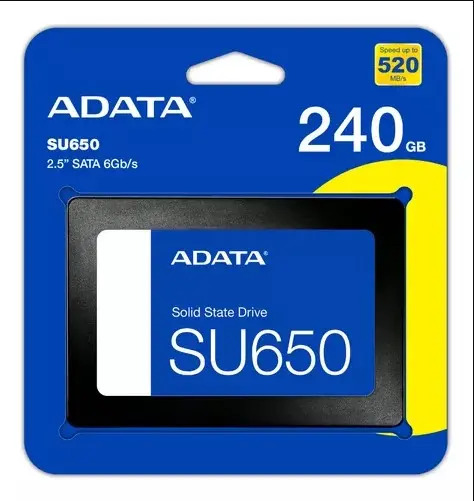 SSD ADATA 240GB 2,5" SATA 3 - ASU650SS-240GT-R