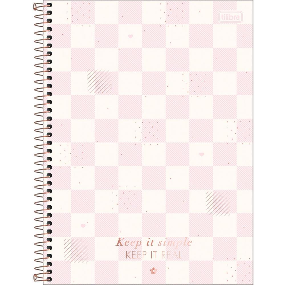 CADERNO 01X1 CAPA DURA SOHO 80FLS. TILIBRA PCT.C/04