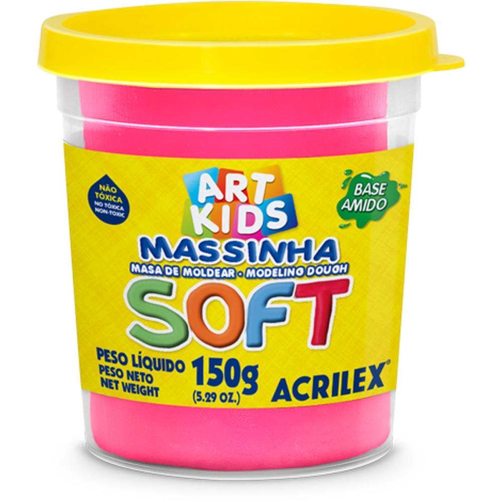 MASSA PARA MODELAR SOFT 150G.MARAVILHA BS.AMIDO ACRILEX POTE