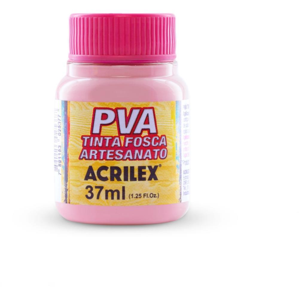TINTA PVA 37ML. ROSA ACRILEX PCT.C/12