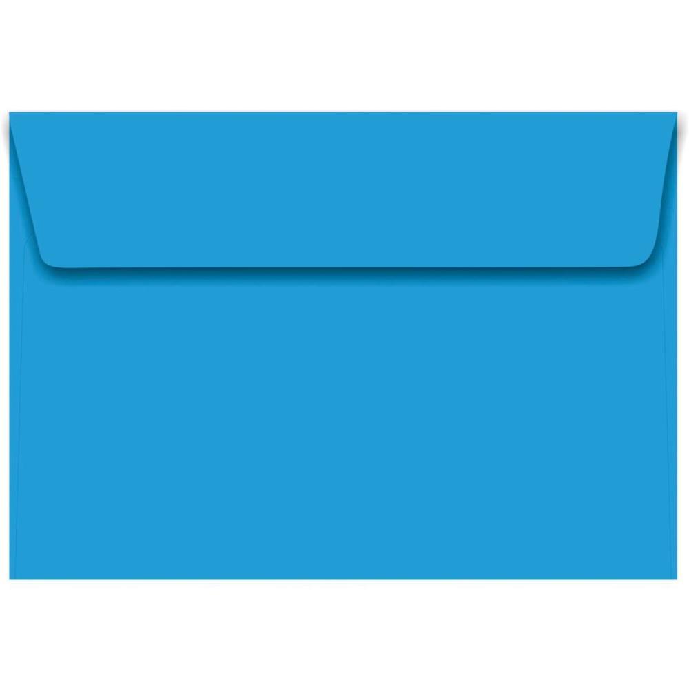 ENVELOPE CONVITE COLORIDO 162X229MM AZ.ROYAL C.PLUS 80G FORONI CX.C/100