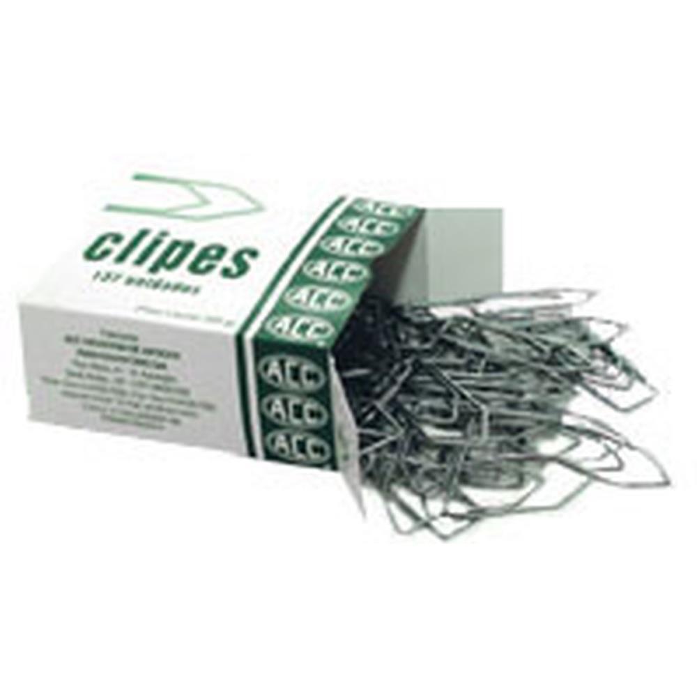 CLIPS GALVANIZADO ACO 2/0 (00)  C/ 725 UNIDADES ACC CAIXA