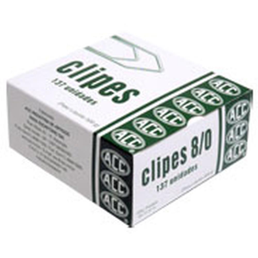 CLIPS GALVANIZADO ACO 8/0 C/ 137 UNIDADES ACC CAIXA