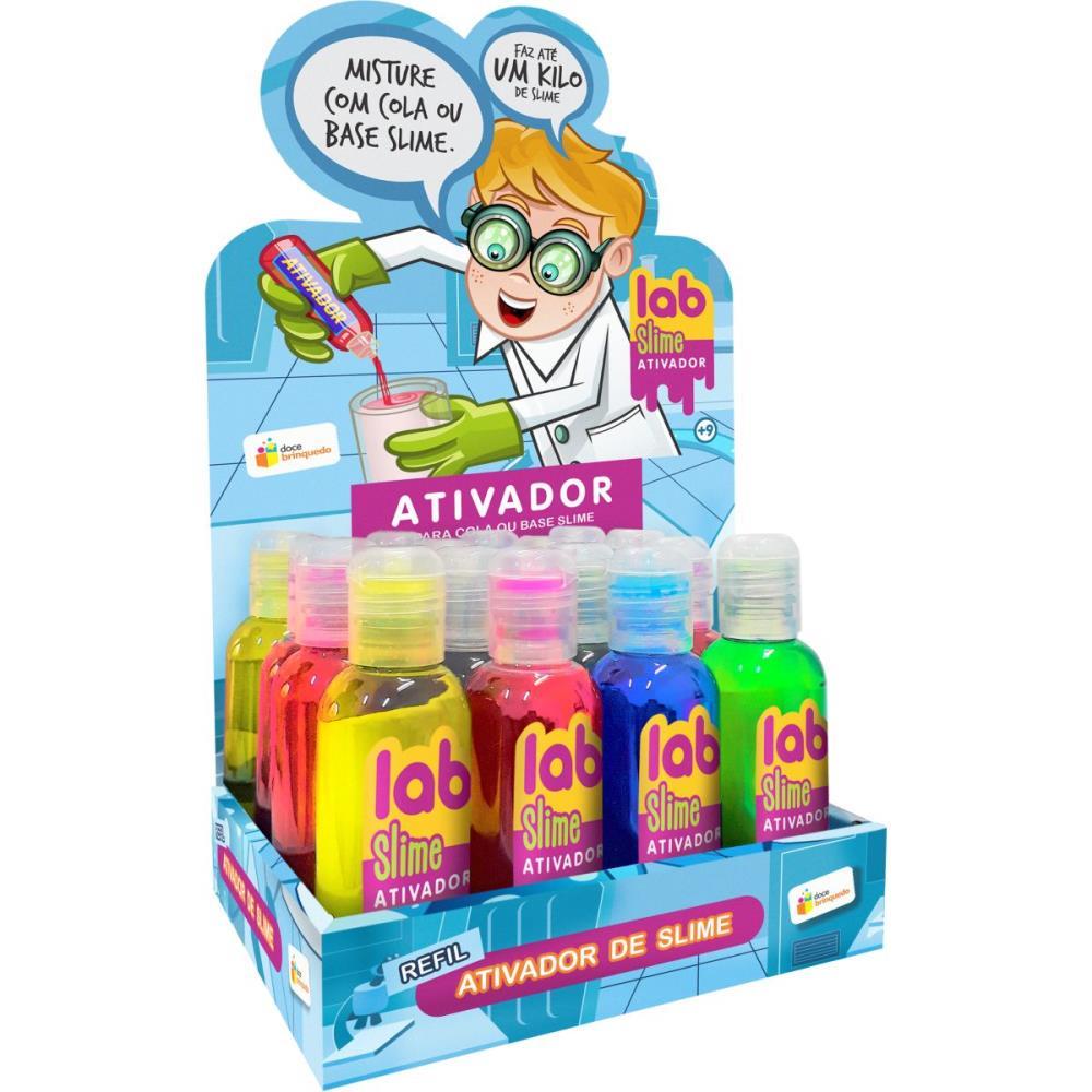 SLIME ATIVADOR LAB SLIME DOCE BRINQUEDO DP.C/16