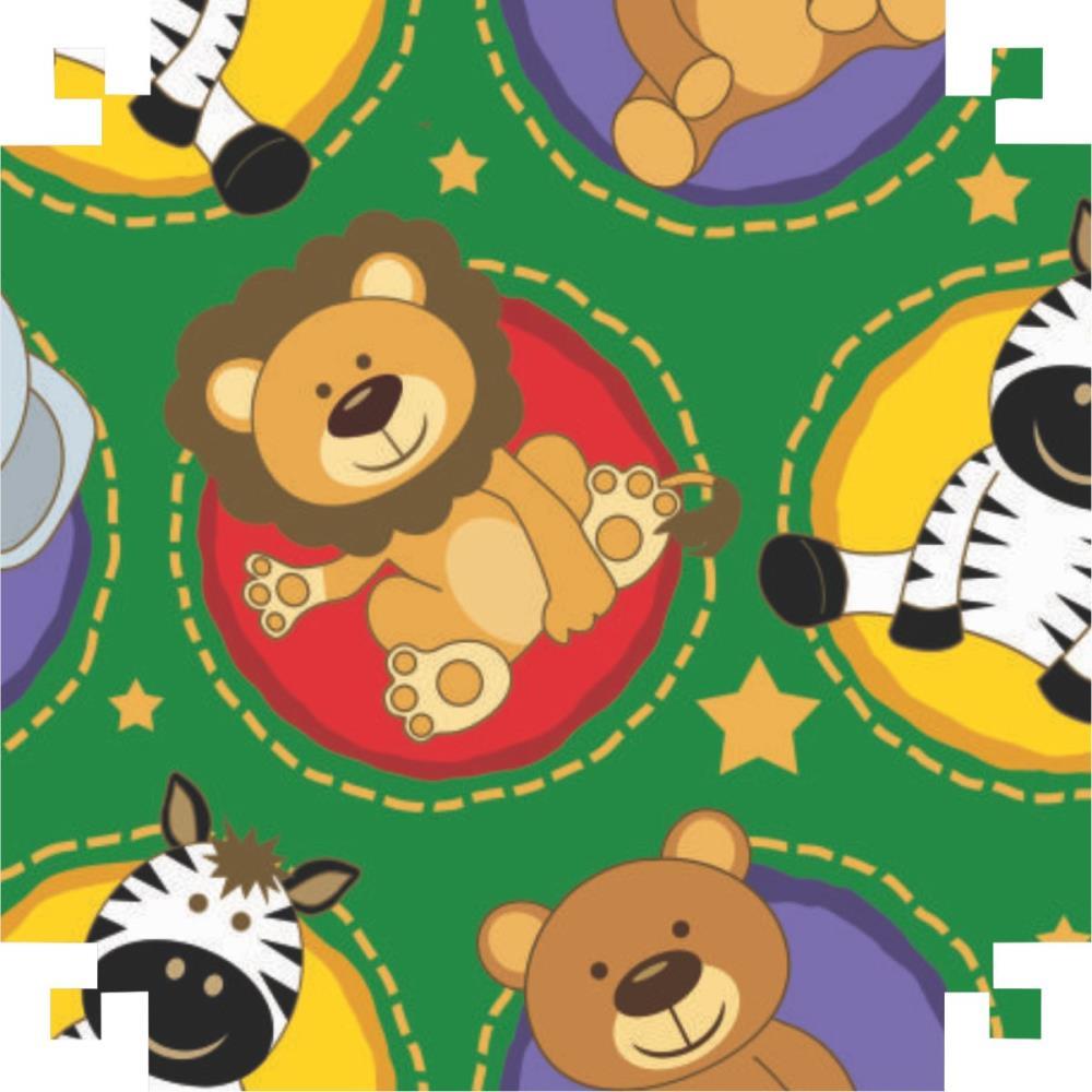 PAPEL PRESENTE BOBINA COUCHE 60CM.MOD.125 BICHOS 2 V.M.P. BO-100MTS