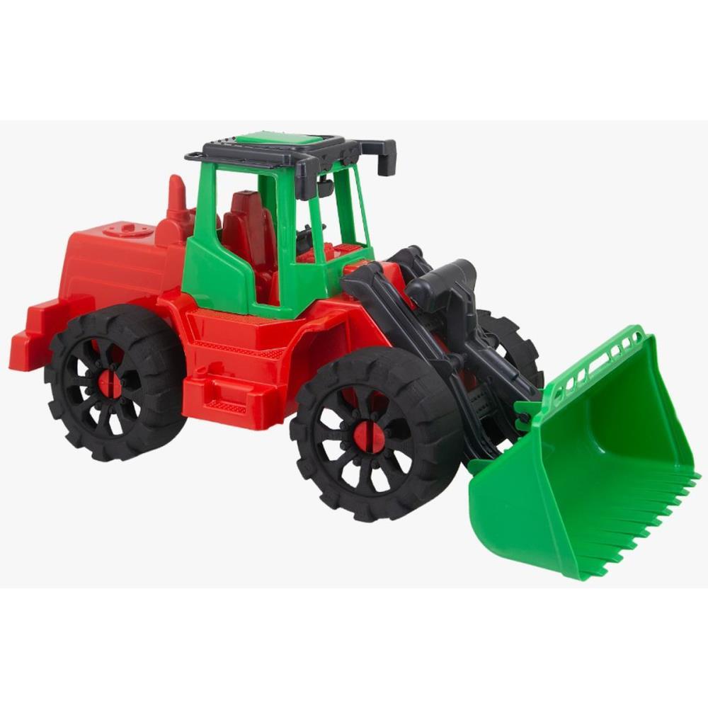 TRATOR CARREGADEIRA KRAFT 38X15X18 SO KENDY BRINQUEDOS UNIDADE