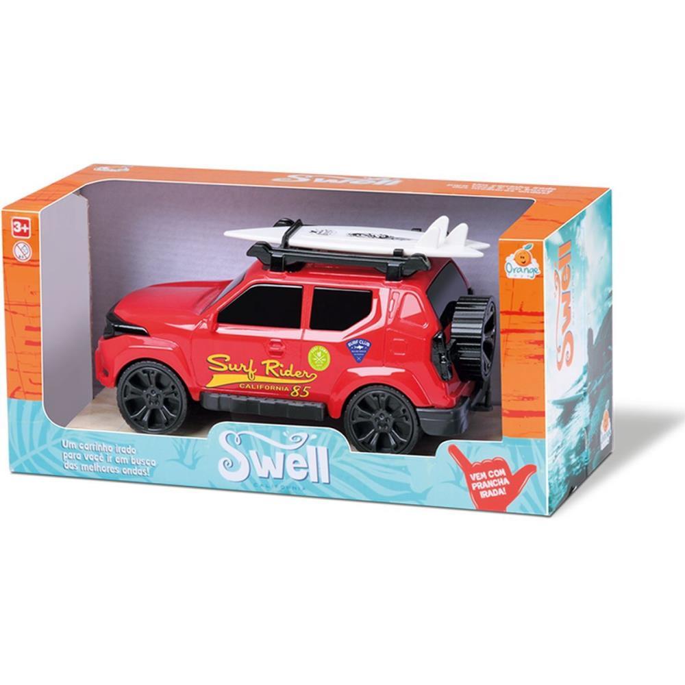 CARRINHO JEEP C/ PRANCHA CORES SORT. ORANGE TOYS UNIDADE