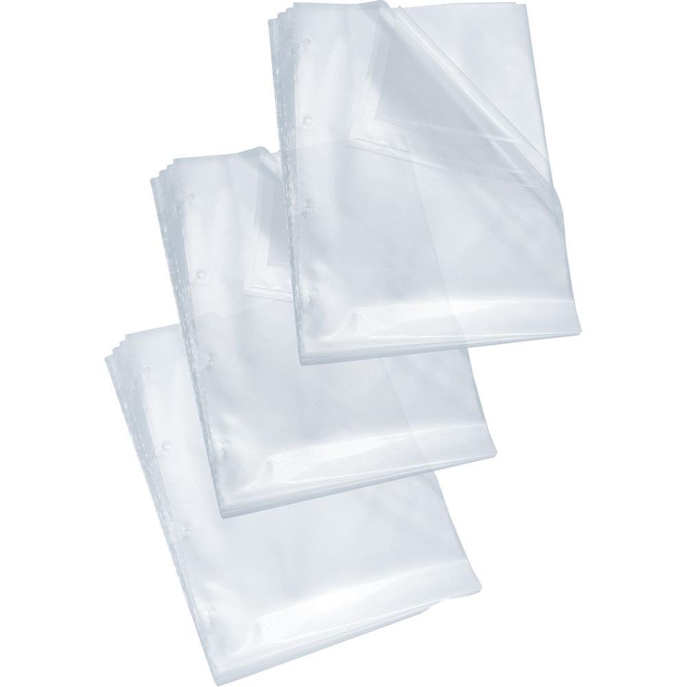 ENVELOPE PLASTICO OFICIO 4FUROS FINO 0,05MM DAC CX.C/1000