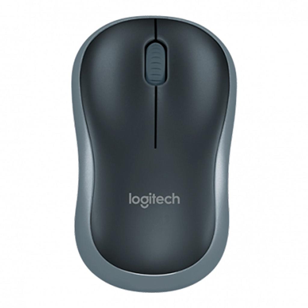 MOUSE LOGITECH M185 PRETO SEM FIO 910-002225-C