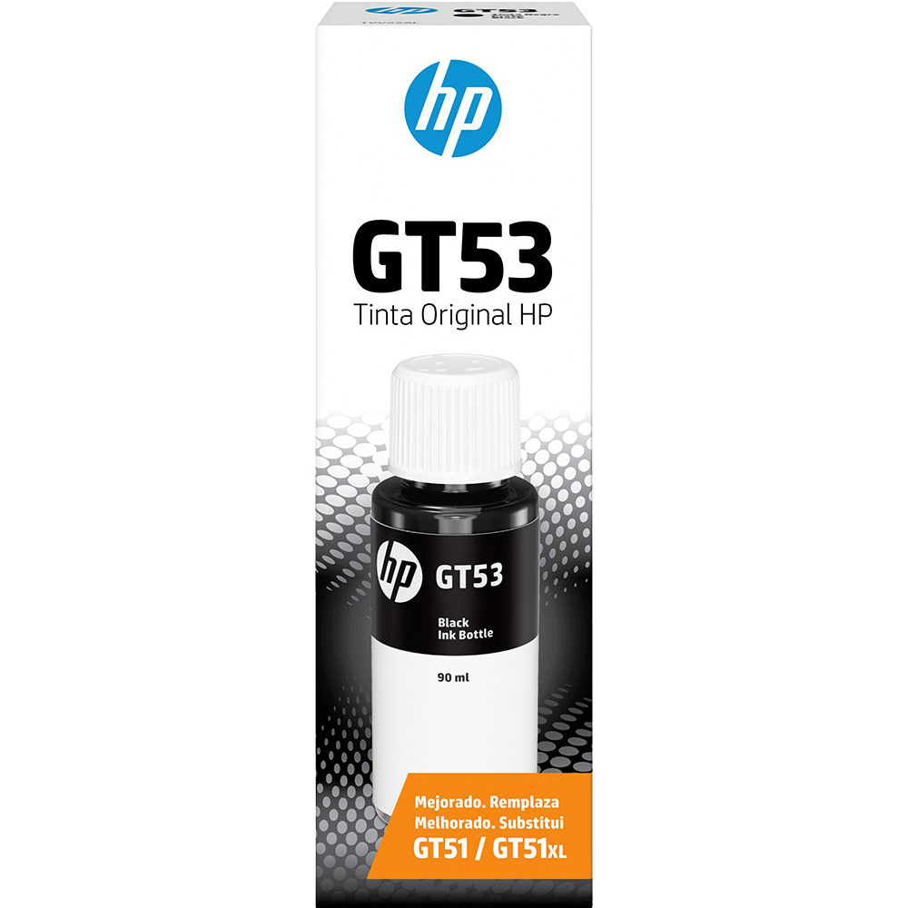 GARRAFA DE TINTA HP INC GT-53 PRETO 1VV22AL