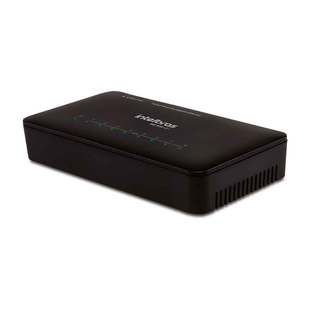 SWITCH INTELBRAS 8P SG 800 Q+CKD (NÃO GERENCIAVEL) - 4760079