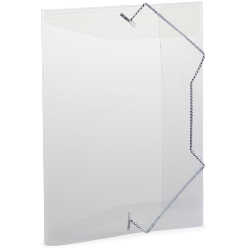 PASTA ABA ELASTICA PLASTICA OFICIO TRANSPARENTE PLASCONY PCT.C/10