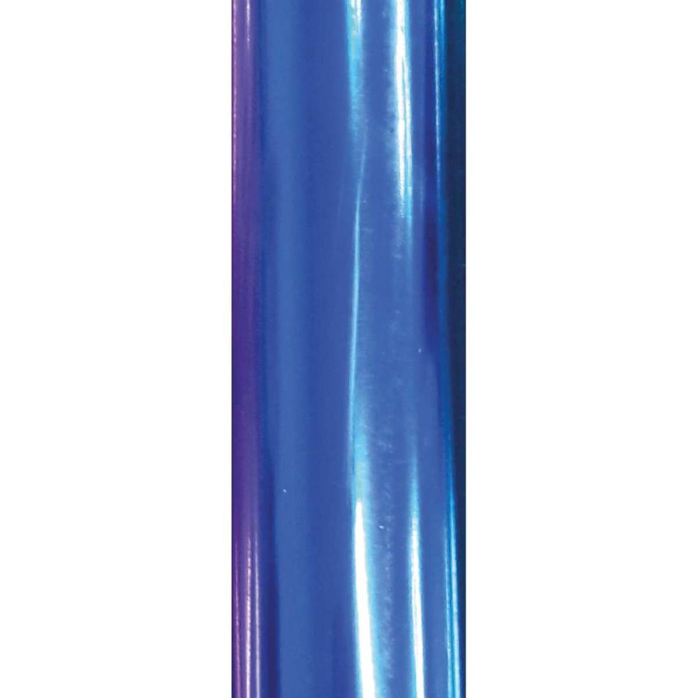 PAPEL CELOFANE 90CMX1.00M.POLI AZUL GALA UNIDADE