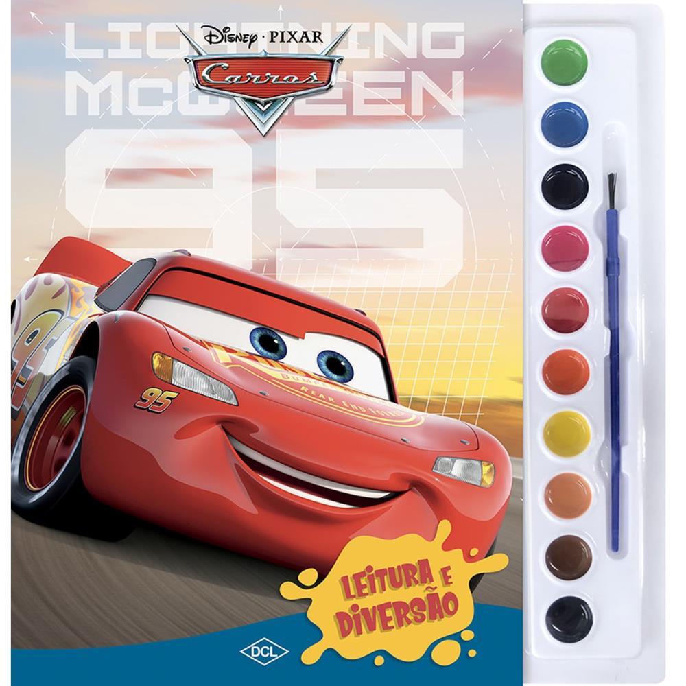 LIVRO AQUARELA CARS 29X28,5CM 16PGS DCL UNIDADE