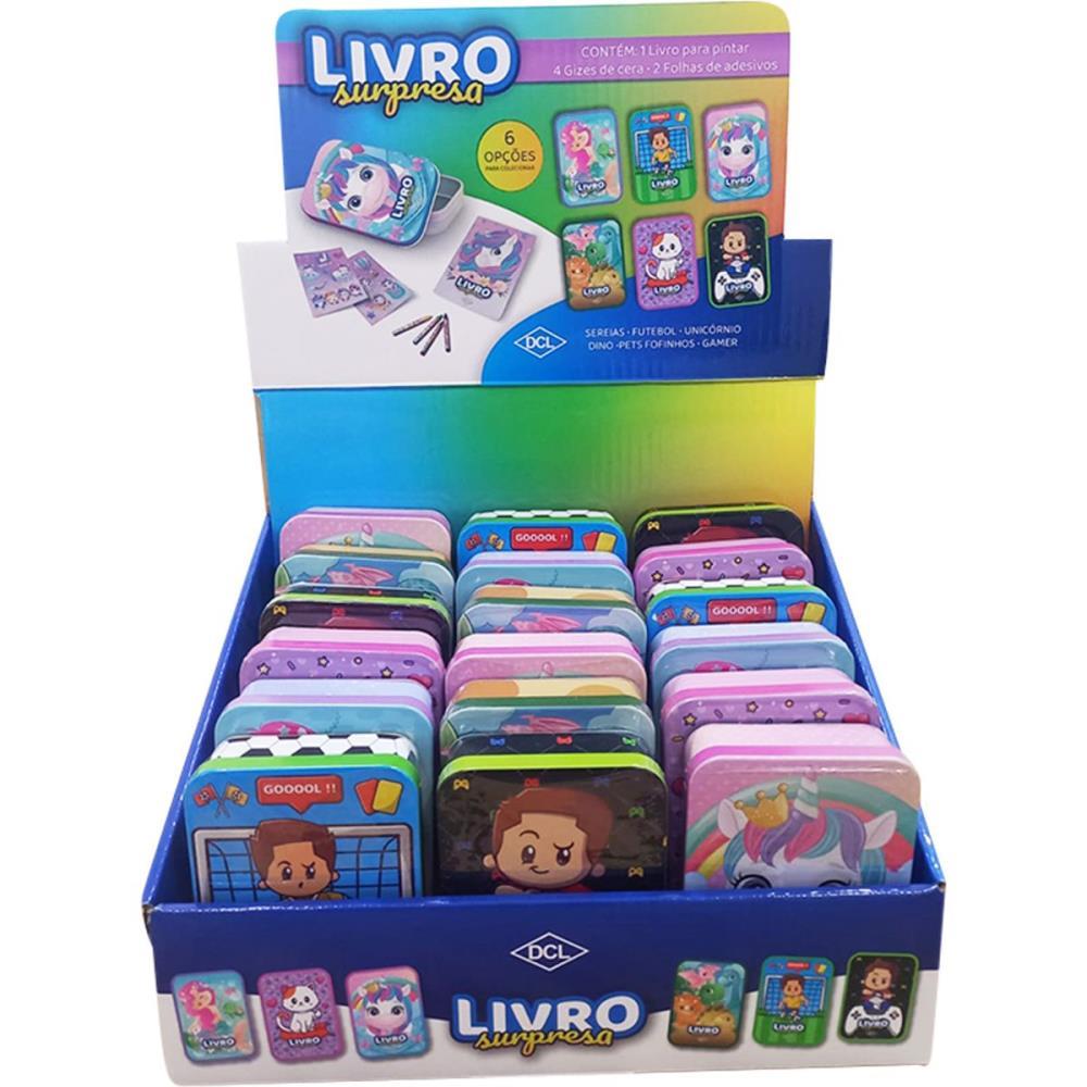 LIVRO INFANTIL ILUSTRADO LIVRO SURPRESA LATINHA (S) DCL DP.C/18