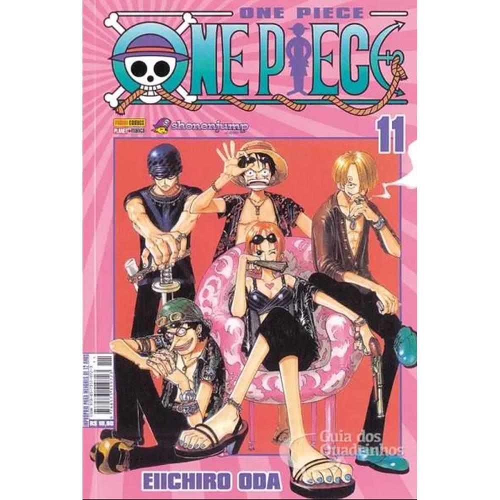 LIVRO MANGA ONE PIECE N.11 PANINI UNIDADE