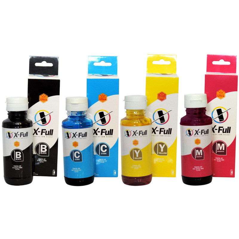 REFIL DE TINTA CORANTE HP GT52 MAGENTA  70ML - S CAIXA - X FULL UNICA UN
