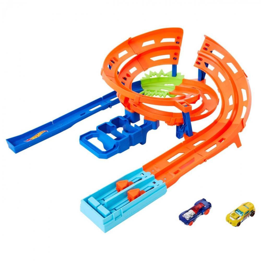 HOT WHEELS PISTA ACTION CIRCUITO GIRO VELOZ MATTEL UNIDADE