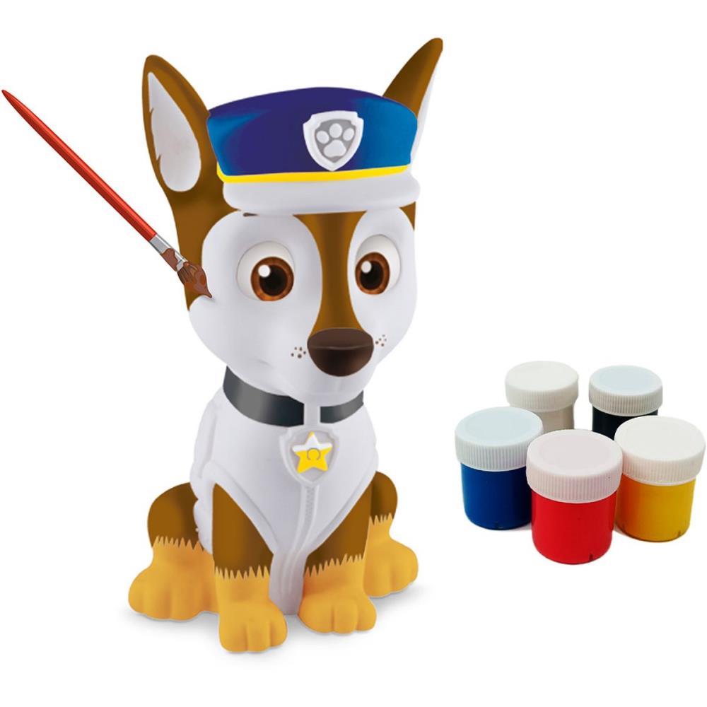 BONECO E PERSONAGEM CHASE ARTS KIT PINTURA GUACHE ELKA UNIDADE
