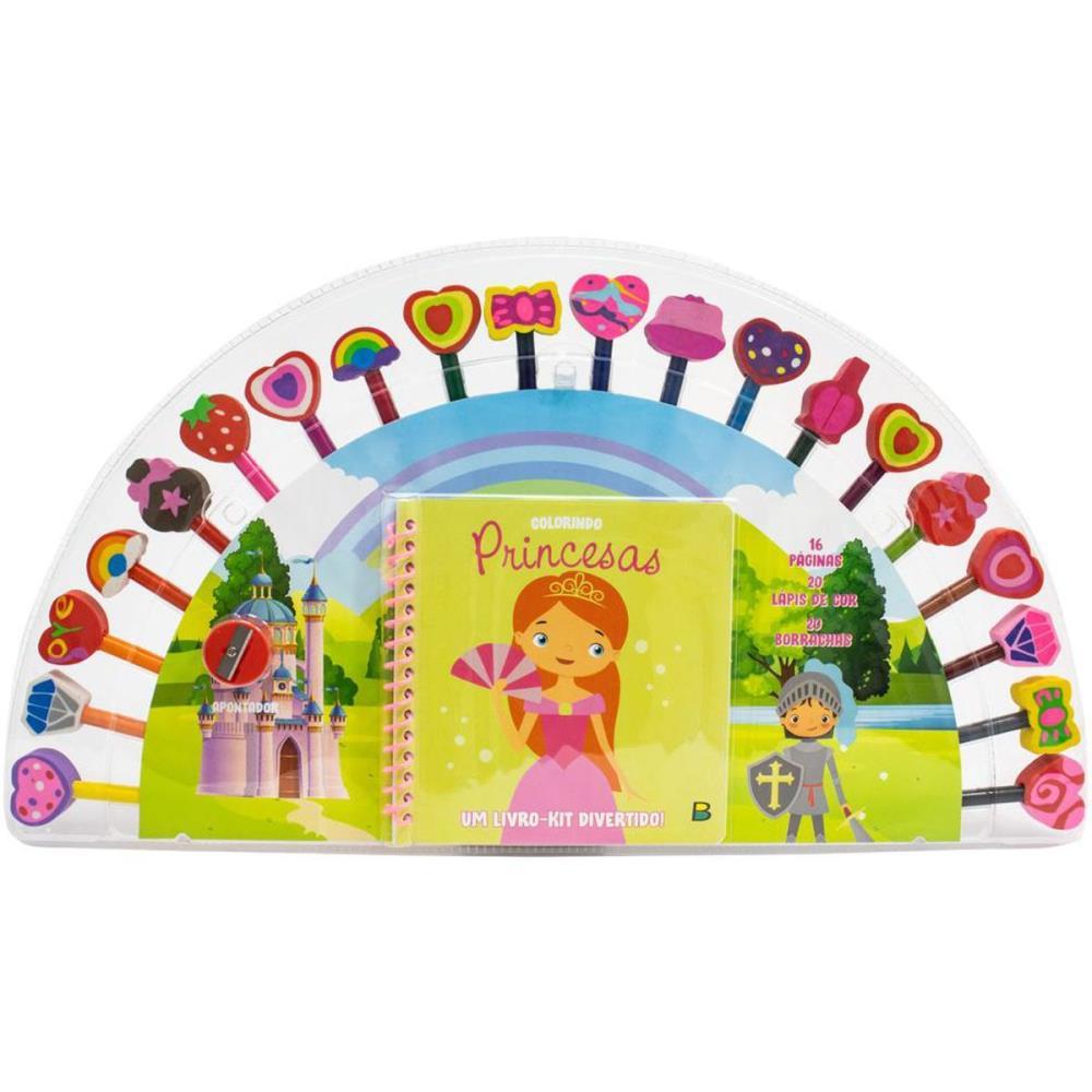 LIVRO BRINQUEDO ILUSTRADO KIT DIVERTIDO PRINCESAS TODOLIVRO UNIDADE