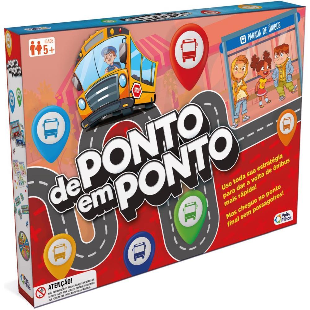 JOGO DE TABULEIRO DE PONTO EM PONTO PAIS E FILHOS UNIDADE
