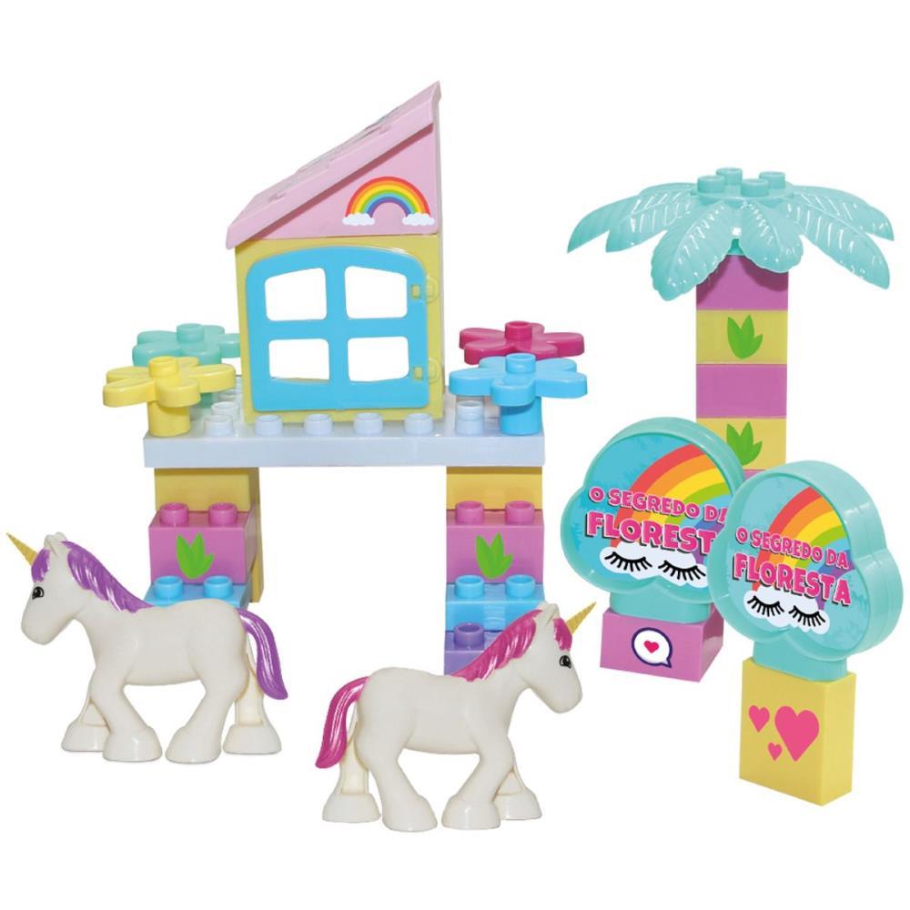 BRINQUEDO PARA MONTAR UNICORNIO MAGICO SEGR.DA FLORE MONTE LIBANO UNIDADE