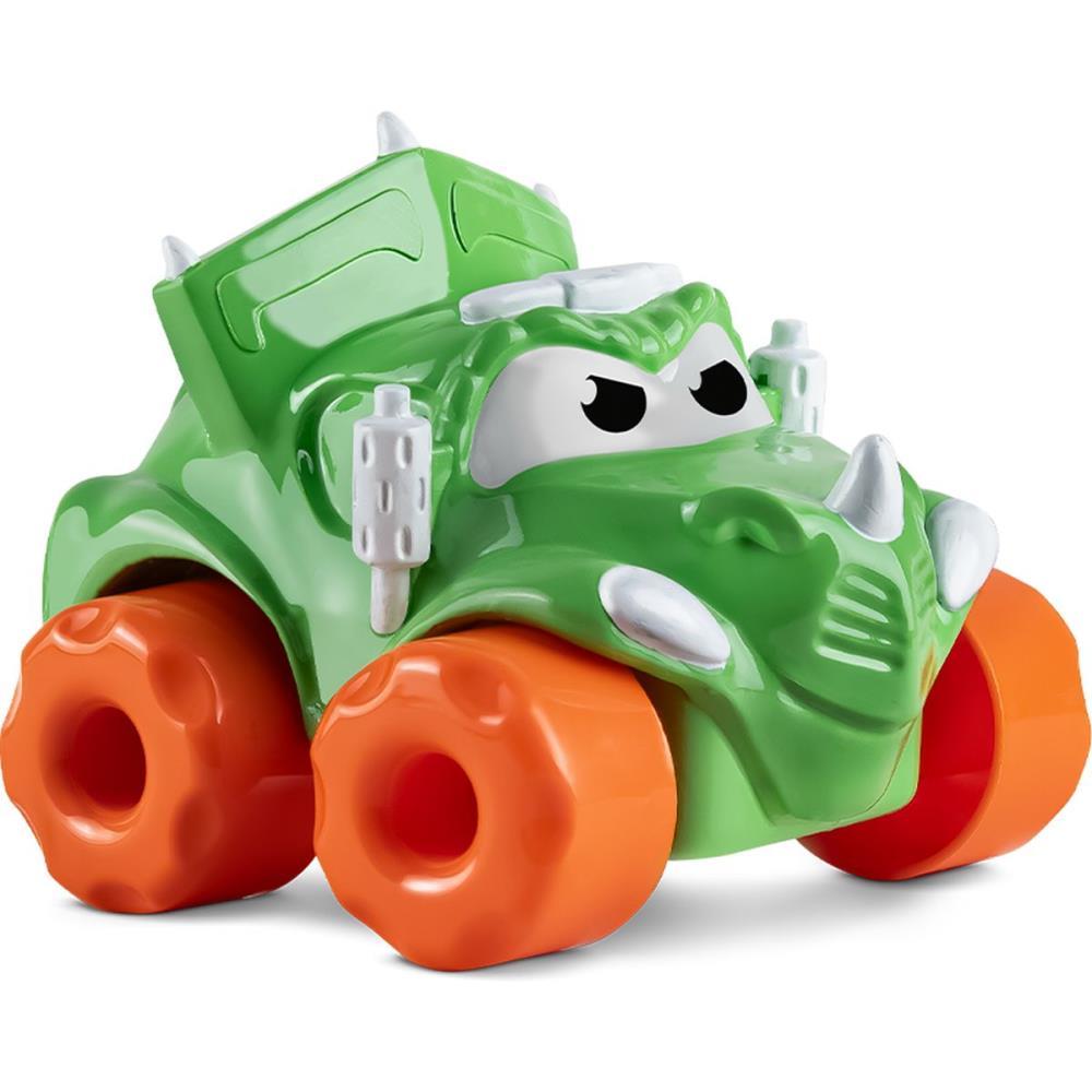BRINQUEDO PARA BEBE CARRINHO KART DINOSSAURO VINIL SAMBA TOYS UNIDADE