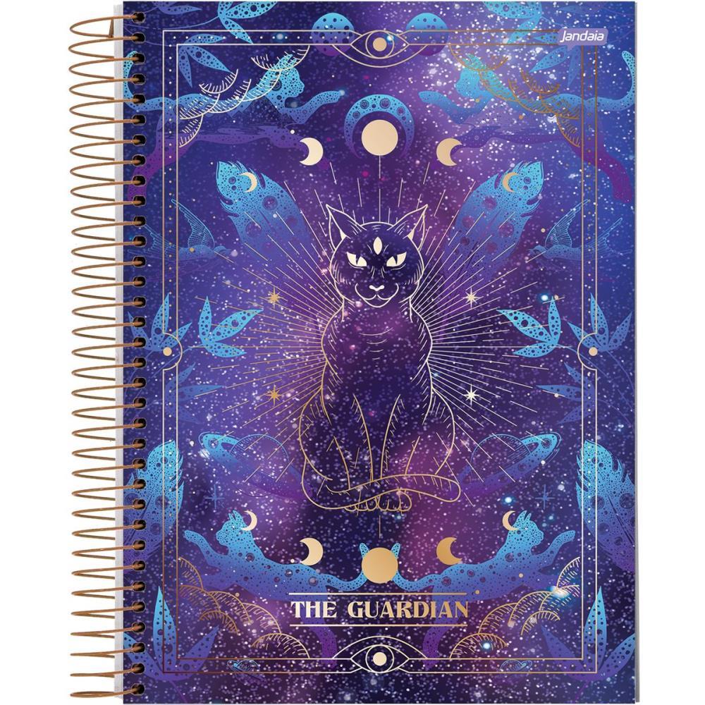 CADERNO 10X1 CAPA DURA MYSTIC 160FLS. JANDAIA PCT.C/04