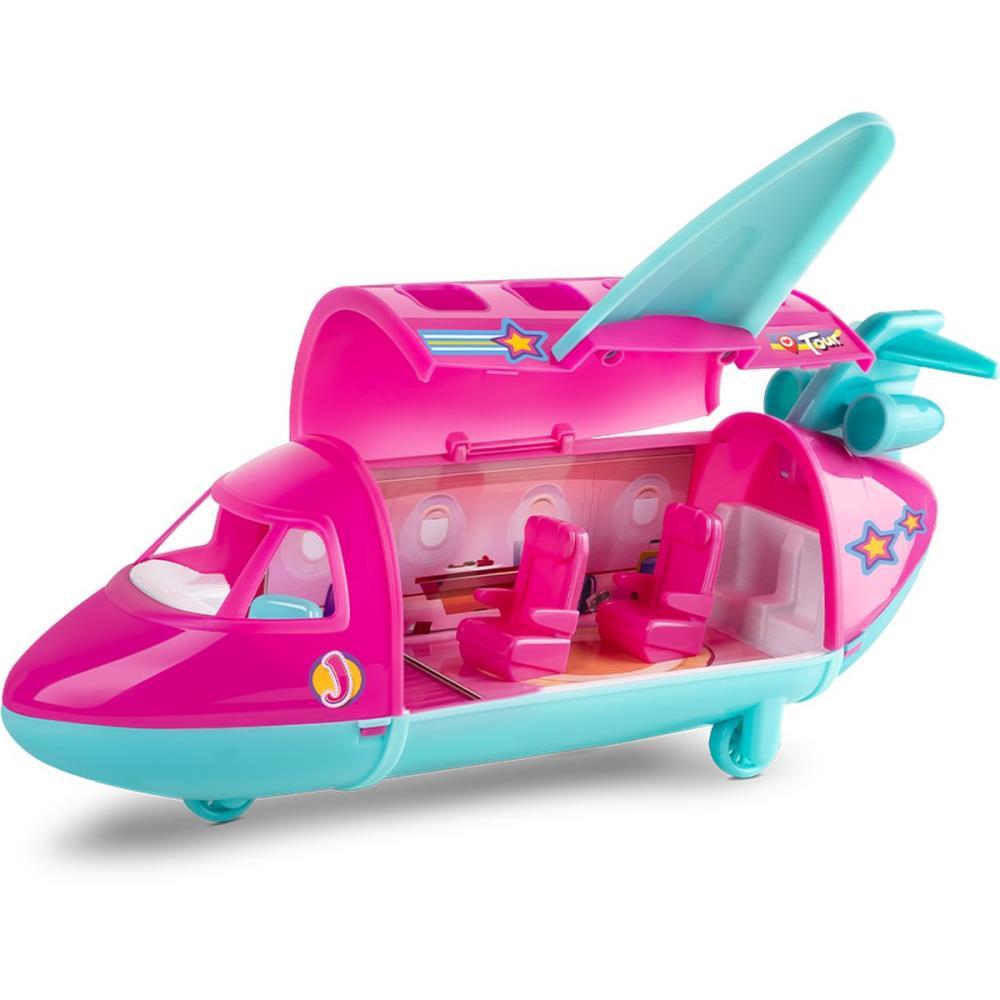 CENARIO TEMATICO (PLAYSET) AVIAO DA JUDY C/ACESSORIOS SAMBA TOYS UNIDADE