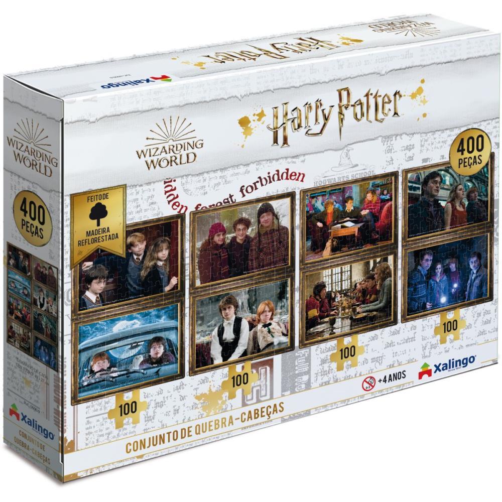 QUEBRA-CABECA MADEIRA HARRY POTTER 4X100P=400P XALINGO UNIDADE